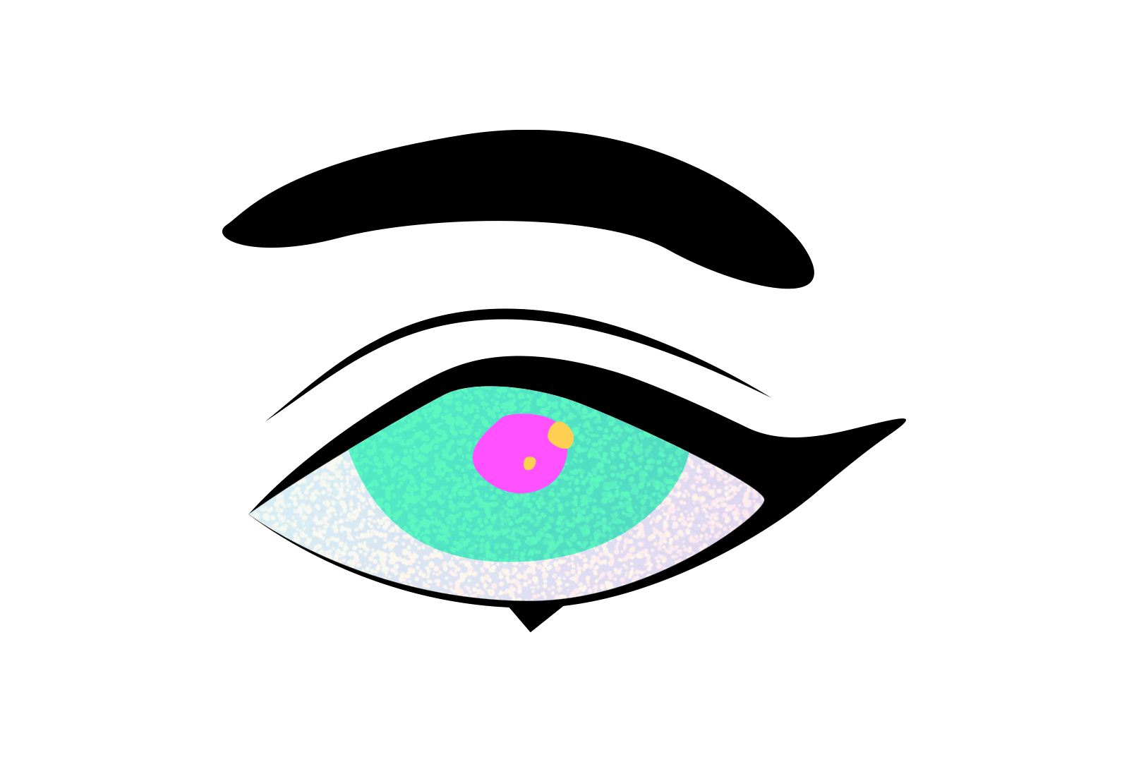 Anime Eyes anime eyes gif illustration sticker