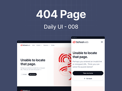 Submission for Daily UI challenge (008): 404 UI Design 008 404 clarance daily ui design ui