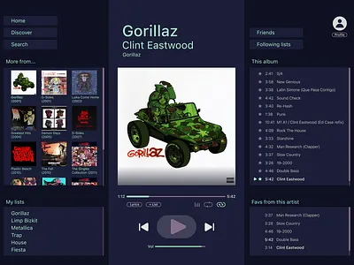 Day 9 - Music Player | 100 Daily Challenge UX/UI branding dailyui design figma graphic design illustration logo music ui ux vector