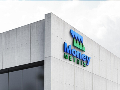 Money Metrix Logo Design branding design graphic design logo logo design typography
