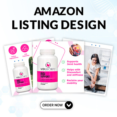 Amazon Product Listing graphic design