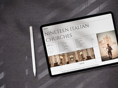 Nineteen Italian Churches editor x repeater videobox