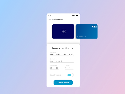 Credit Card Checkout Page account app application card challenge checkout credentials credit credit card credit card checkout daily ui design fast ui graphic design page registration