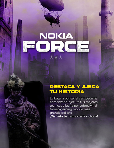 AD Nokia - Ads for internal campaign design graphic design photoshop