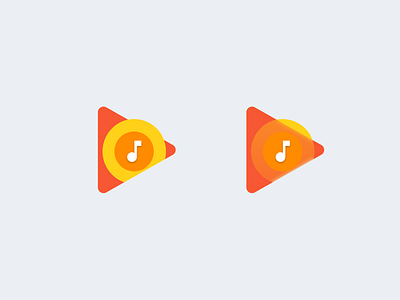 Google Music Icon android branding concept design glassmorphism google icons logo mobile music ui ux vector