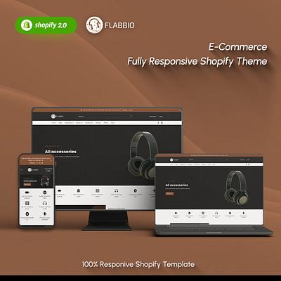 Flabbio Electronics - Car Auto Shopify 2.0 Theme css3 design html5 responsive design shopify shopify theme web design