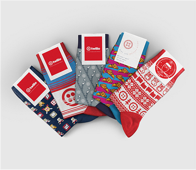 Twilio socks apparel merchandise socks swag