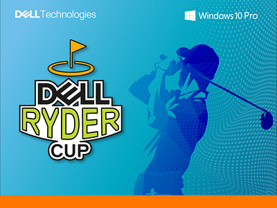 DELL Ryder cup - Mailblast design graphic design illustration mailing