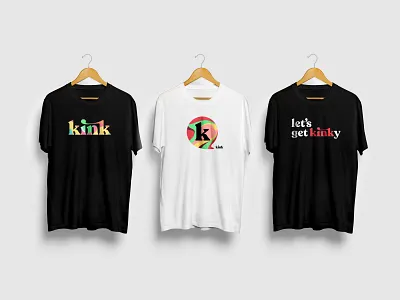 kink t-shirt branding brand identity branding graphic design kink kinky print t shirt