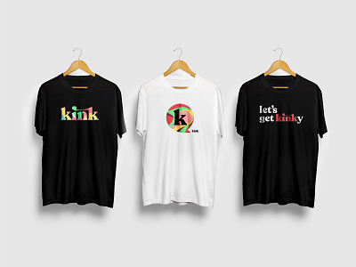 kink t-shirt branding brand identity branding graphic design kink kinky print t shirt
