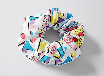 Twilio 80s inspired scrunchies 80s merchandise scrunchies swag