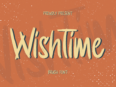 Wishtime Display Font beautiful