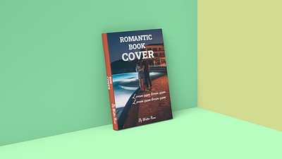 Romantic book cover design book cover book cover design book covers branding design graphic design illustration kdp logo romantic book cover design ui