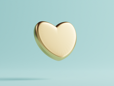 Animated Heart/like - 3d icon 3d 3d icon 3d illustration animated icon blender blender 3d graphic design heart icon set illustration like motion graphics uiux