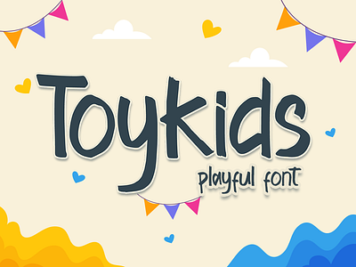 Toy Kids Display Font uniquefont