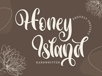 Honey Island Handwritten beautiful