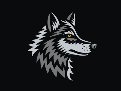 Wolf Logo animal beast brand character coyote emblem head hero hunter jackal leader logo predator security sport tattoo team tourism wild wolf