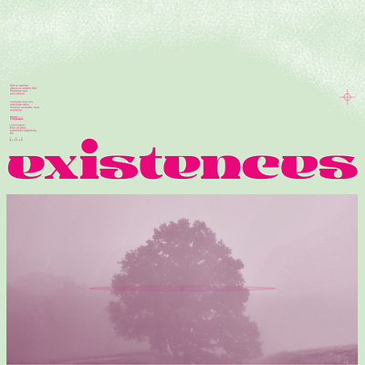 Existences branding cover design font graphic design heading font headline font horror illustration logo logotype magazine music new font poster quirky serif typography urban zine