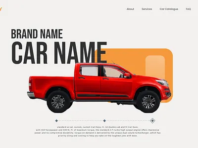 Landing Page branding design ux