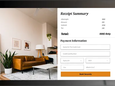 Day 02 of 100 days ui challenge dailyui