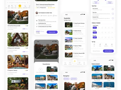 Airbnb UI Design ui