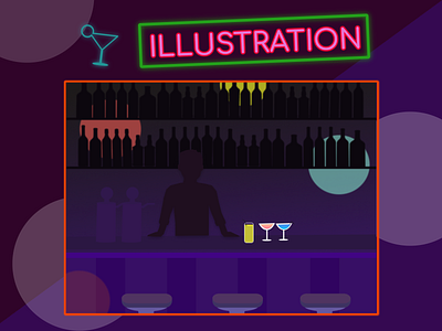 Illustration - Cocktails design graphic design illustration minimal vector