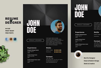 Resume for Designers graphic design