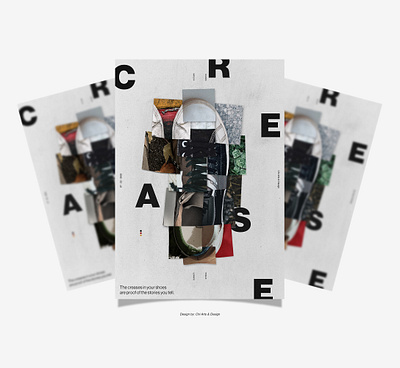 Crease - A Poster Design adobe lightroom adobe photoshop design graphic design photography poster poster design typography