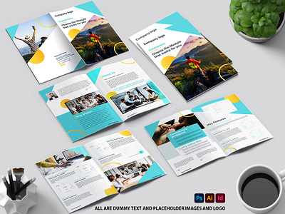 Business Booklet advertisement booklet branding brochure catalogue design digital flyer illustration marketing print