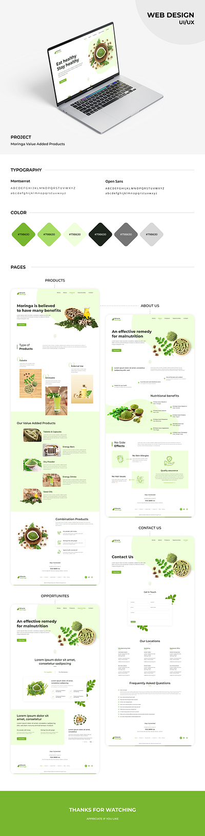 Moringa Web UI ui ux web