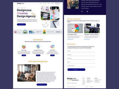 Design Agency Website's Redesign | Modernizing Creativity agency branding design design agency designinspiration digital agency digitaldesign landingpage design modern design portfolio ui design uidesigner uiux userexperience web design webredesign website website design website homepage