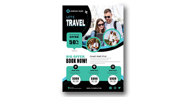 Poster Design For Travel Company | Practice Work banner banner for travel company branding design graphic design modern banner poster travel travel banner