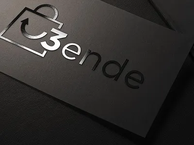 3ende Logo Design brand brand identity branding business logo clean logo graphic design logo logo design minimalist modern shopping