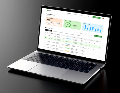 Booking Management System admin page design dashboard dashboard design slot booking ticket booking ui ui design user interface design web web design website design