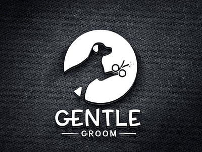 Pet Grooming Logo Design graphic design logo