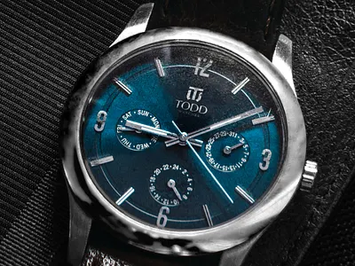 Todd Watches behance brand branding design dribbble graphic design logo logo design logofolio luxury logo minimal modern design presentation watch logo