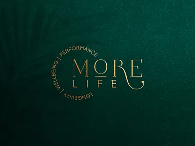 More Life Brand Identity beauty behance brand branding clean logo cosmetic design dribbble graphic design logo logo design luxury minimalist modern logo simple logo typography wellbeing wellness