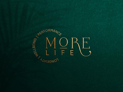 More Life Brand Identity beauty behance brand branding clean logo cosmetic design dribbble graphic design logo logo design luxury minimalist modern logo simple logo typography wellbeing wellness