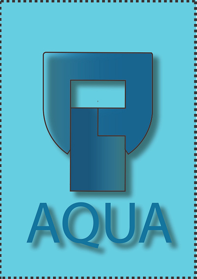 AQUA LOGO branding graphic design illustration logo