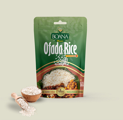 Ofada Rice - Product Design ofada rice ofada rice design ofada rice package ofada rice product design product design rice design rice design product rice design product design rice ofada design rice products
