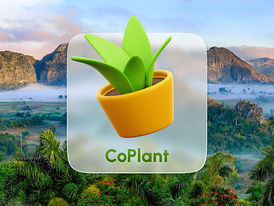 CoPlant - App icon | App Logo app icon app logo icon ios icon ios logo logo plant icon plant logo redesign redesign solution
