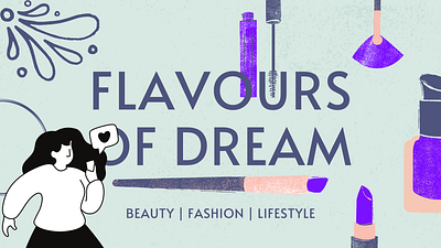 Cover - Flavours of Dream graphic design