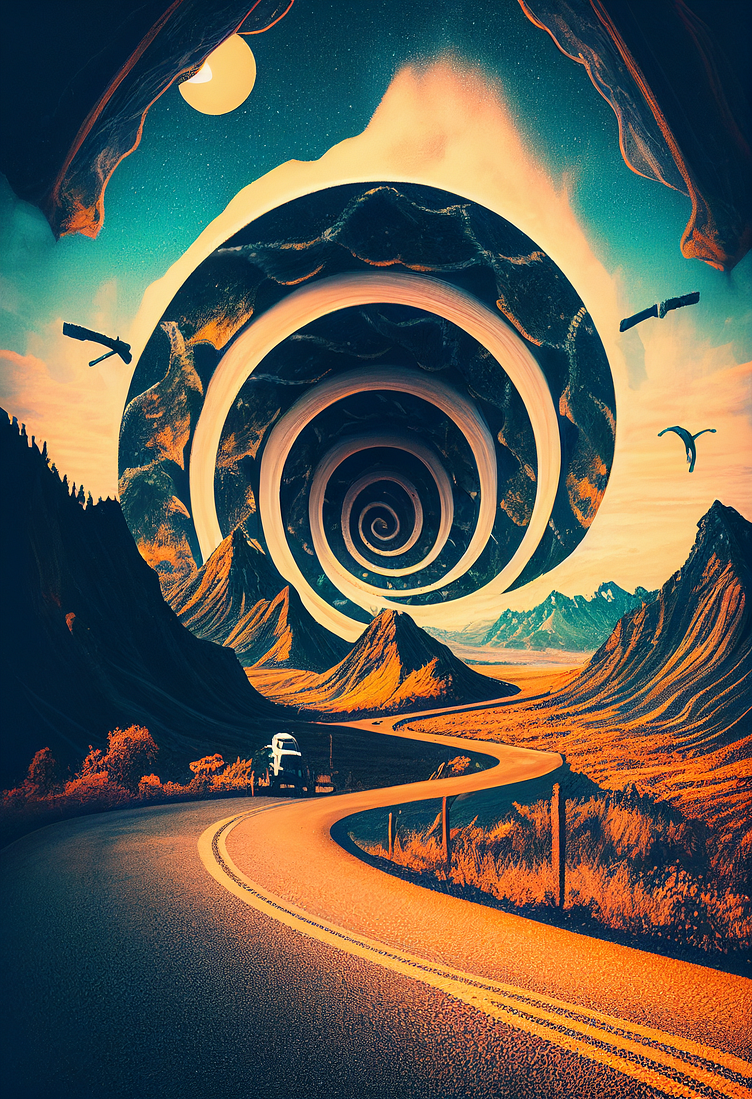 Landscape Vortex by Elaine Guinther on Dribbble