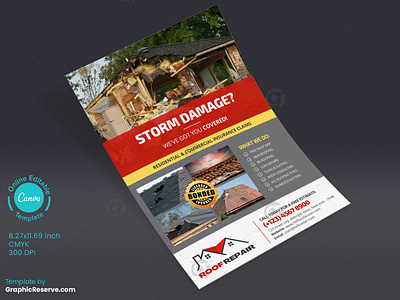 Roof Repairing Flyer Canva Template canva canva roof repairing flyer canva template design damage property repairing flyer flyer flyer design canva template hail damage alert hail damage alert flyer hail damage repairing flyer property damage roofing flyer reroofing reroofing flyer design roof repairing roof repairing flyer roof repairing service flyer roofing flyer roofing flyer canva template