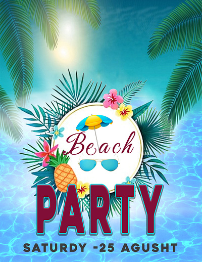 sammer beach party app bokulislam360 branding design graphic design illustration logo ui ux vector