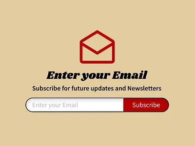 #26 Daily UI Challenge - Prompt : Subscribe challenge dailyui design graphic design ui ux