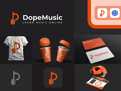 Dope Music Logo Design and Branding brand brand identity branding corporate logo design creative logo custom logo design design dope dope music logo film logo logo branding logo design logo maker music music logo need logo online logo maker song unique logo