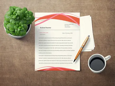 LETTERHEAD branding graphic design logo