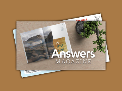 AiG Answers Magazine Bulk Mail Postcard