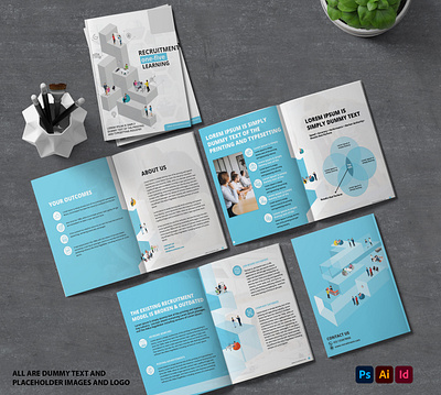 Infographic Brochure/ Booklet advertisement booklet branding brochure catalogue design digital flyer illustration print ui